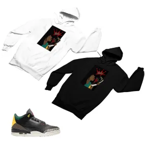 Jordan 3 Animal Matching Custom Designed Hoodies JD 3-11-11