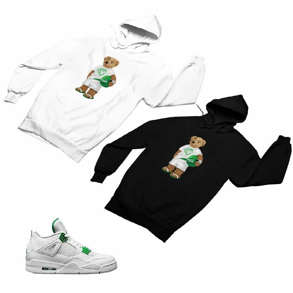 Jordan 4 Green Matching Custom Designed Hoodies JD 4-23-52