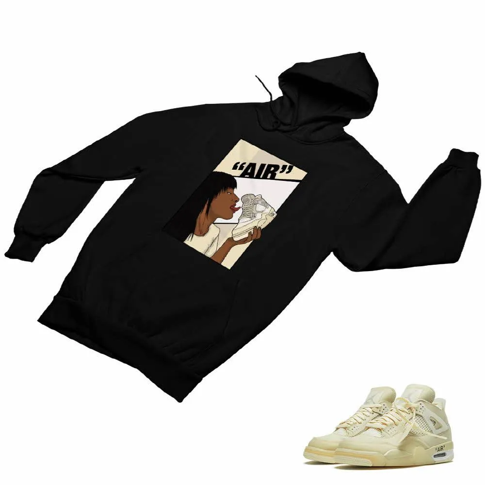 Jordan 4 Sail Matching Custom Designed Hoodies JD 4-24-19