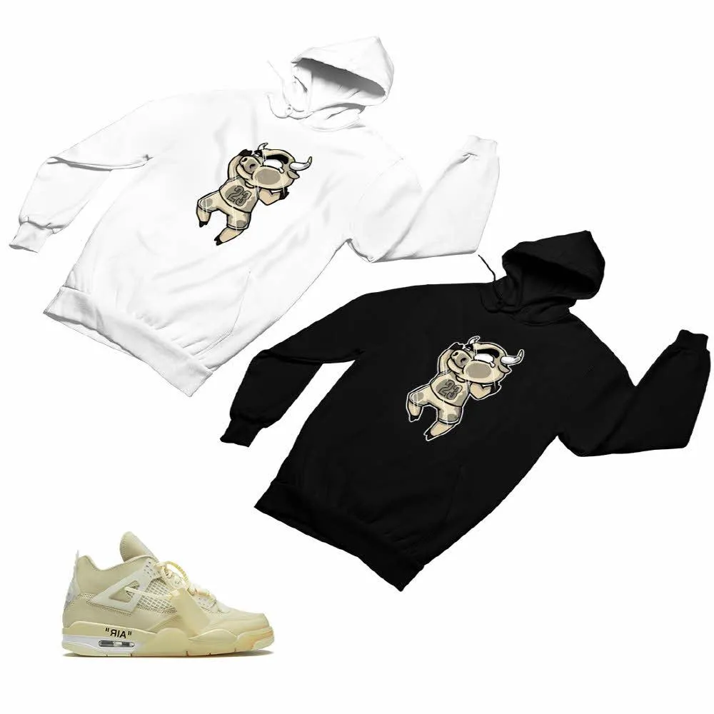 Jordan 4 Sail Matching Custom Designed Hoodies JD 4-24-34