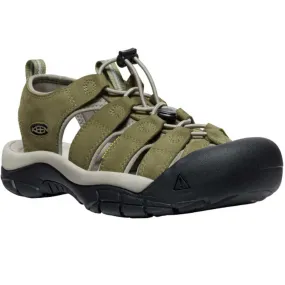 Keen Newport Leather Sandal Martini Olive/ Brindle (Men's)