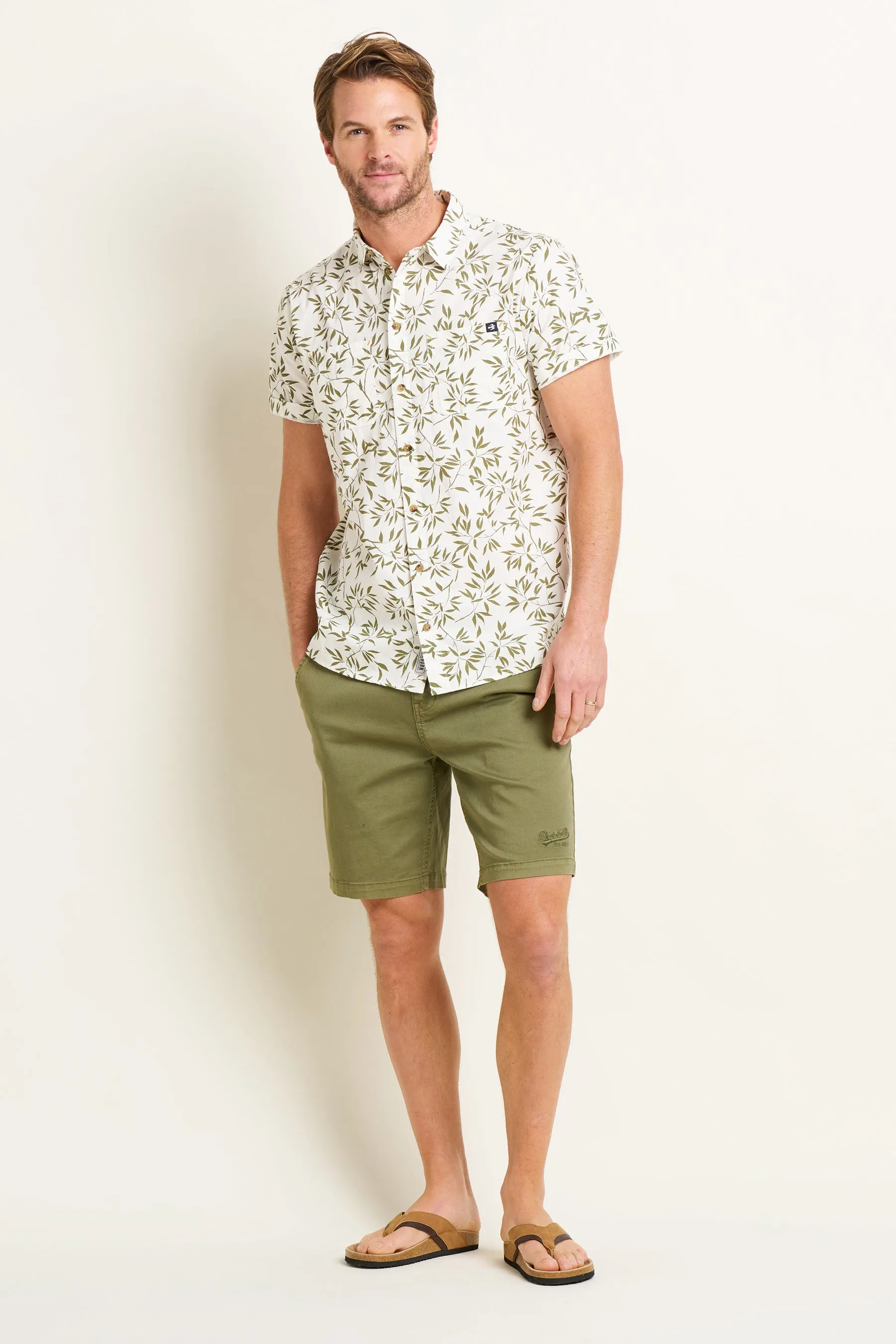 Khaki Chino Short