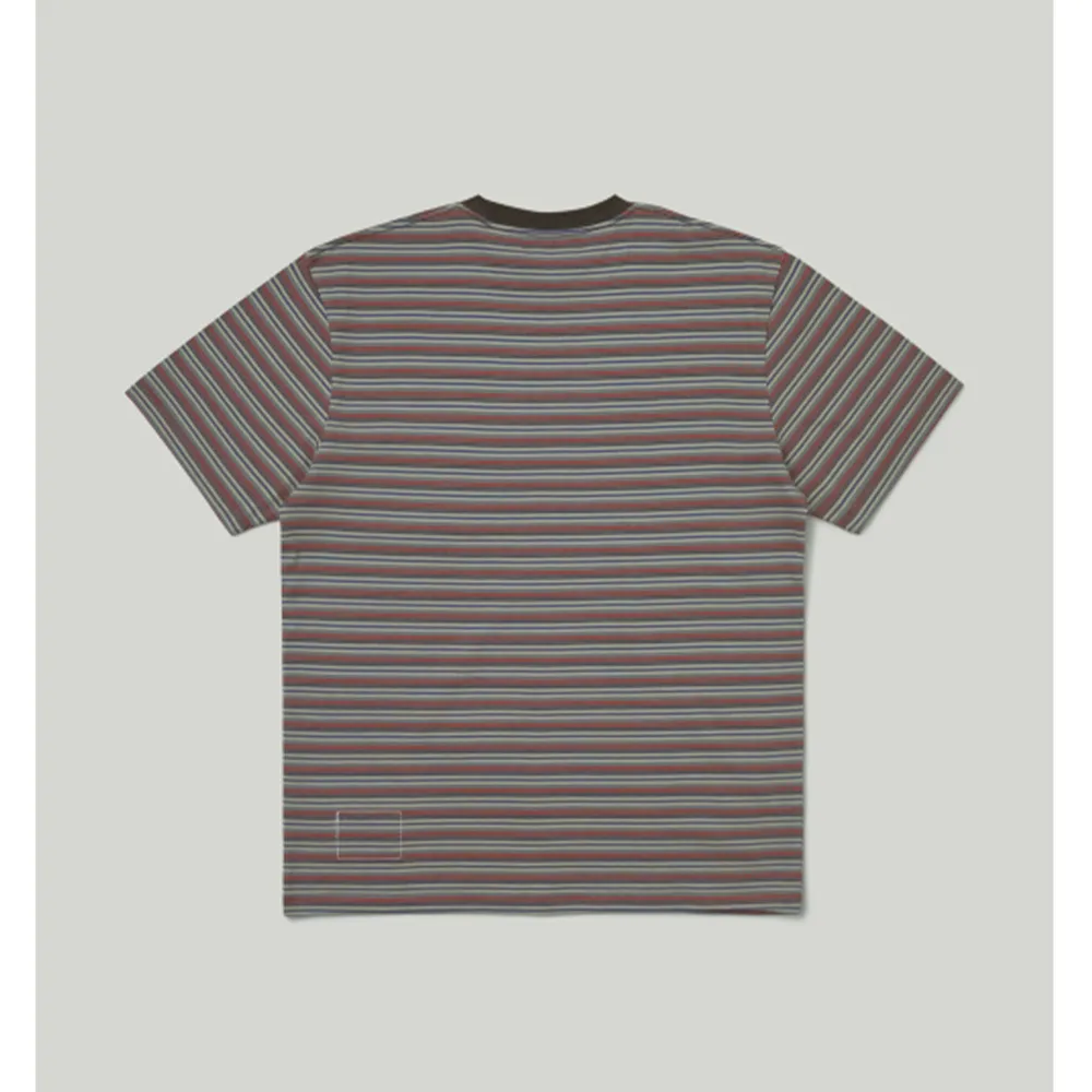 Khakis  |Stripes Unisex Street Style Cotton Short Sleeves T-Shirts