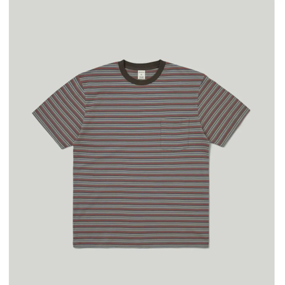 Khakis  |Stripes Unisex Street Style Cotton Short Sleeves T-Shirts