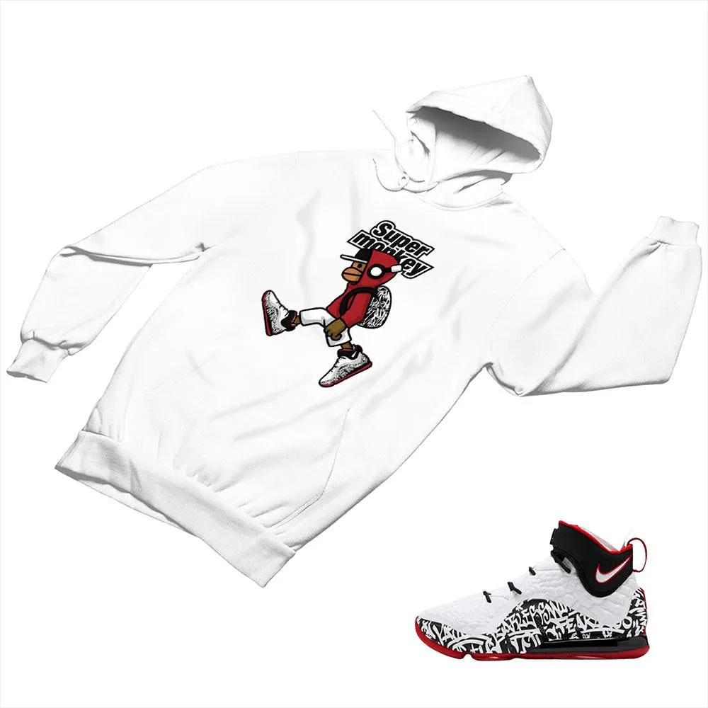 LeBron 17 Graffiti Matching Custom Designed Hoodies NLB17 1-4-14