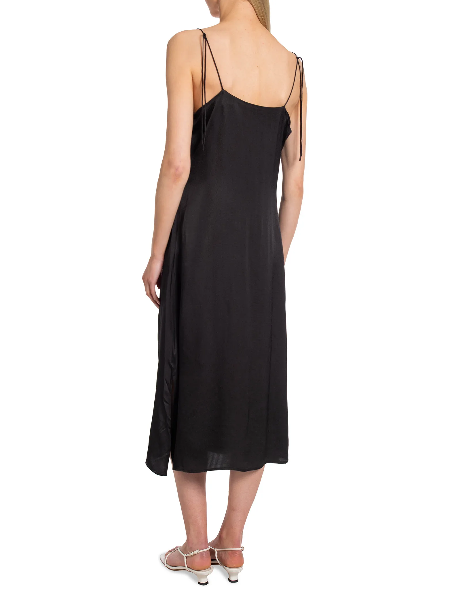 LEVETE ROOM DRESS BOA BLACK