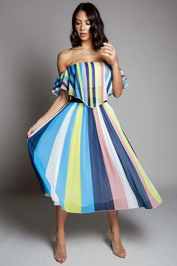 Lizzo Vivid Ray Two Piece Skirt Set