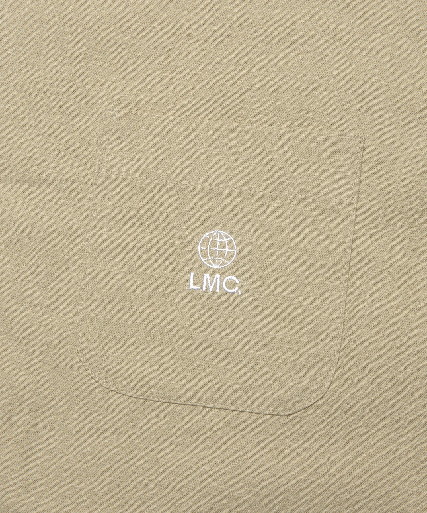 LMC  |Unisex Linen Street Style Plain Cotton Short Sleeves Logo