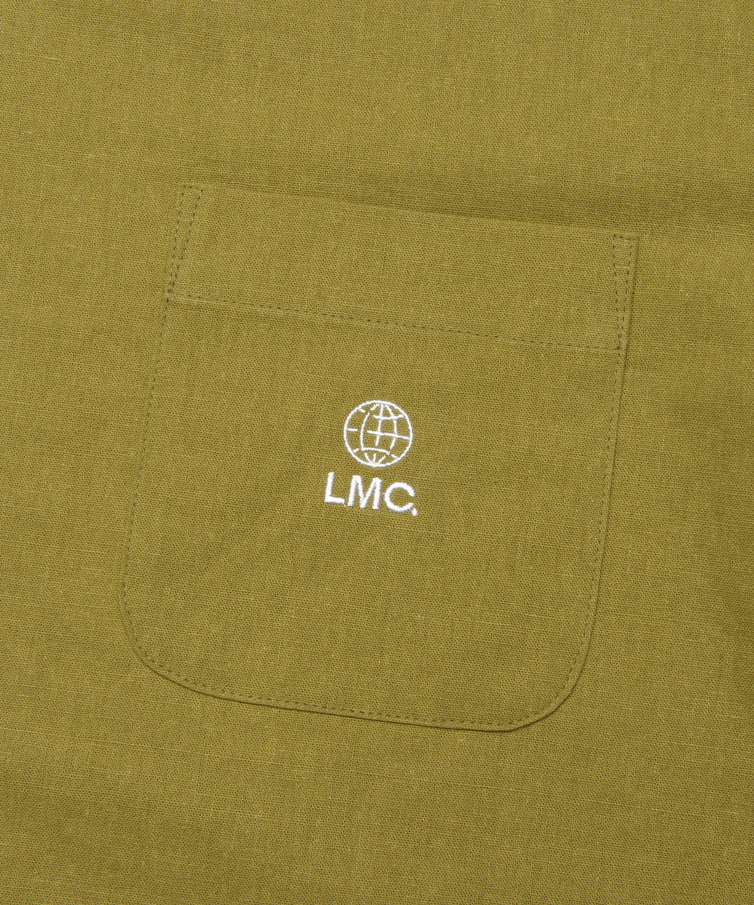 LMC  |Unisex Linen Street Style Plain Cotton Short Sleeves Logo