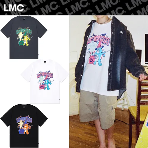 LMC  |Unisex Street Style Logo T-Shirts