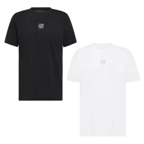 LOEWE  |Crew Neck Plain Cotton Short Sleeves Logo Luxury