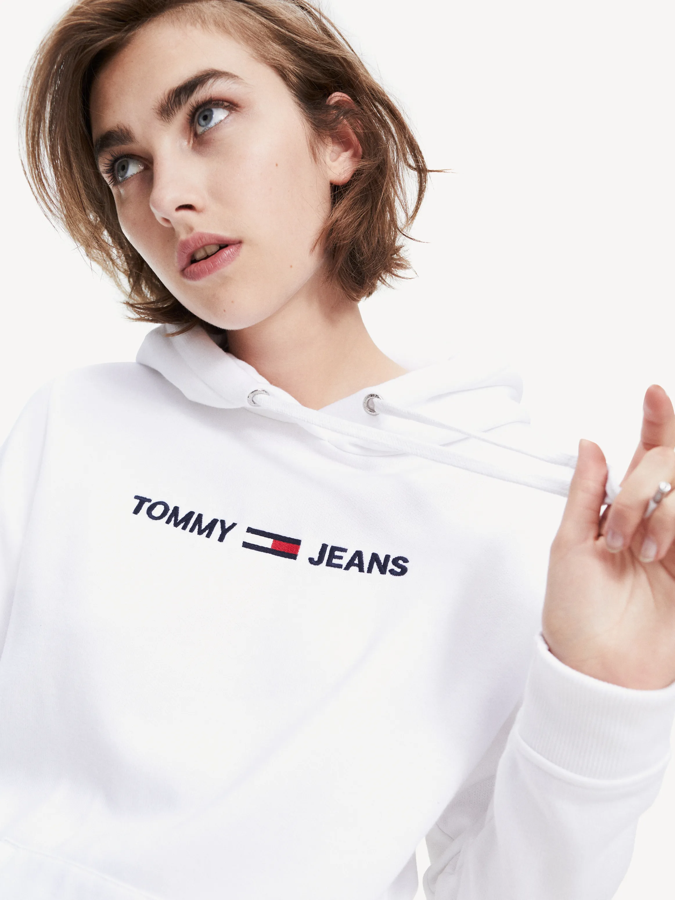 Logo Drawstring Hoodies | Hoodies | Tommy Hilfiger