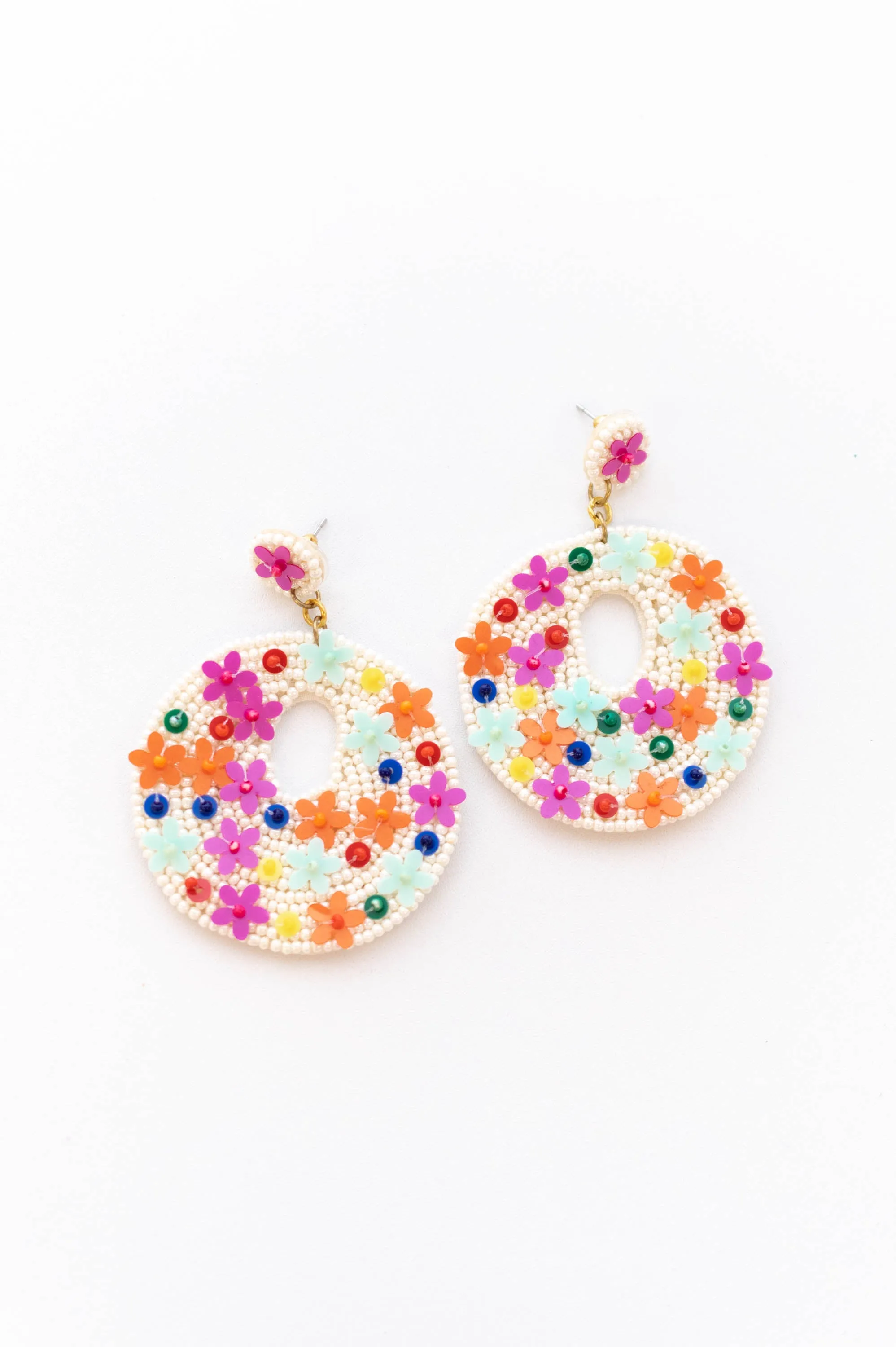 Love Me Love Me Not Earrings, Multi