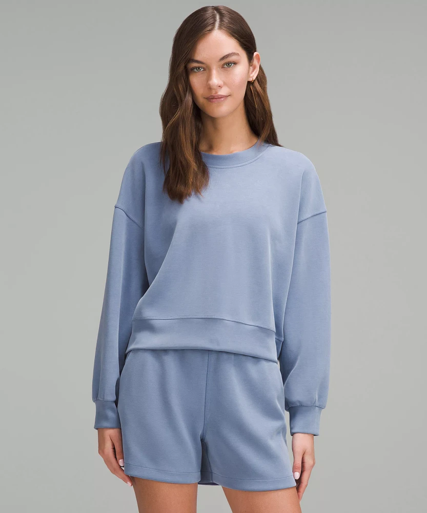 lululemon athletica Softstreme Perfectly Oversized Cropped Crew | Women's Hoodies & Sweatshirts