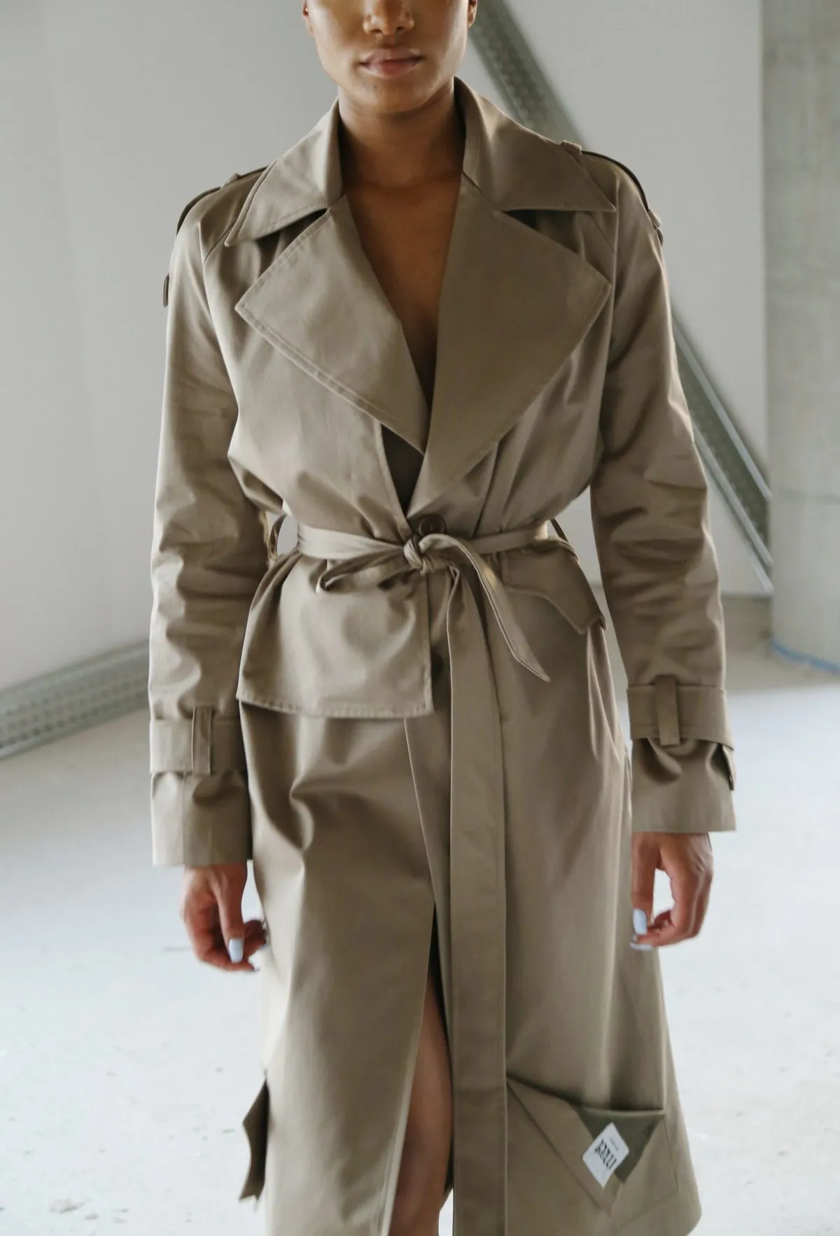 maet ELENA Trench Coat - Beige