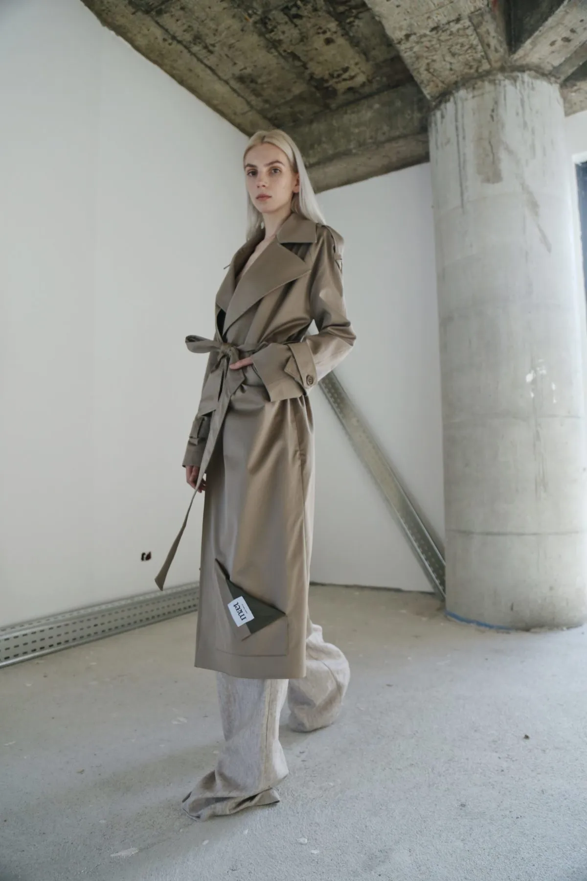 maet ELENA Trench Coat - Beige