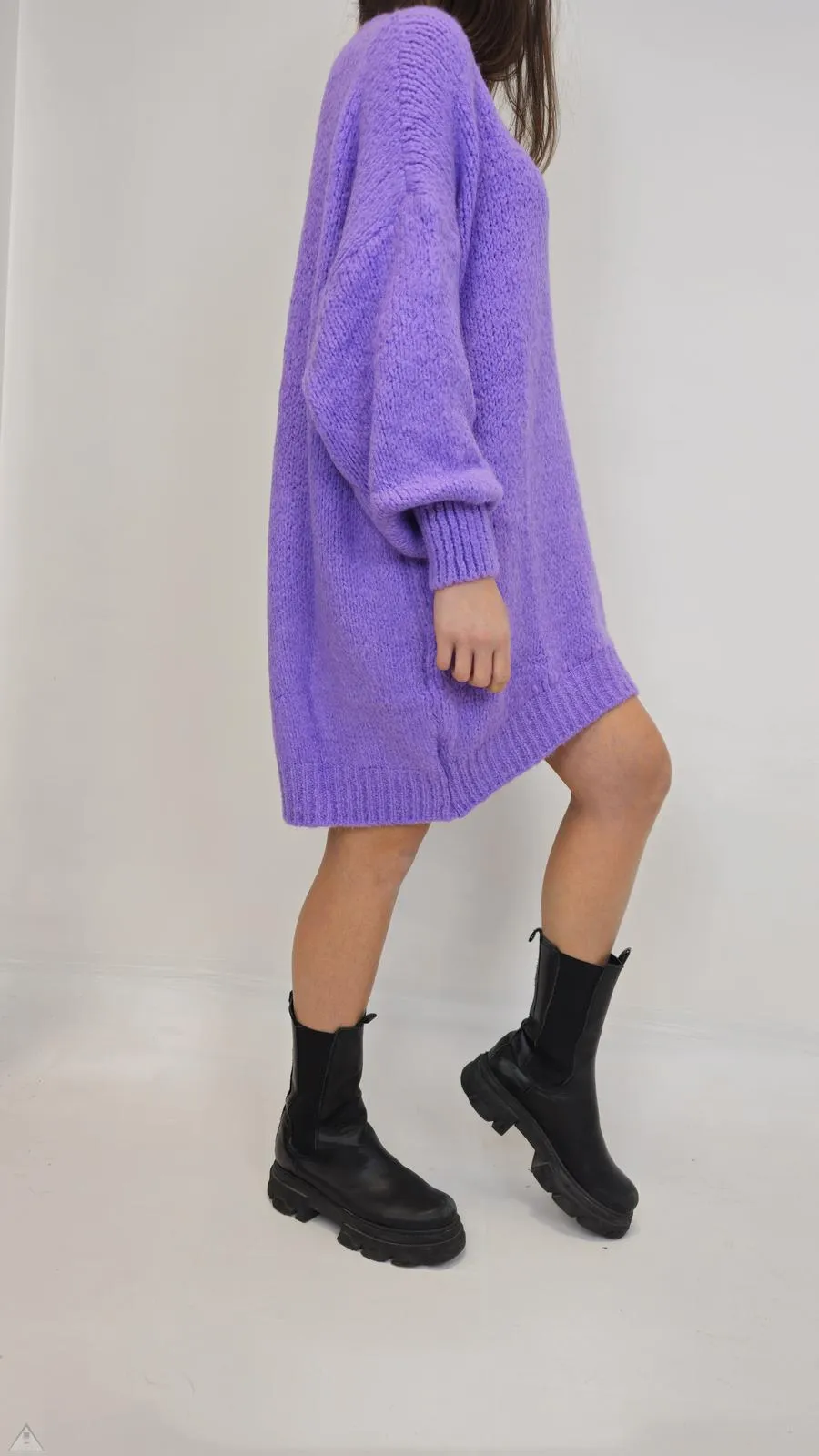 Maglione Oversize Lilla