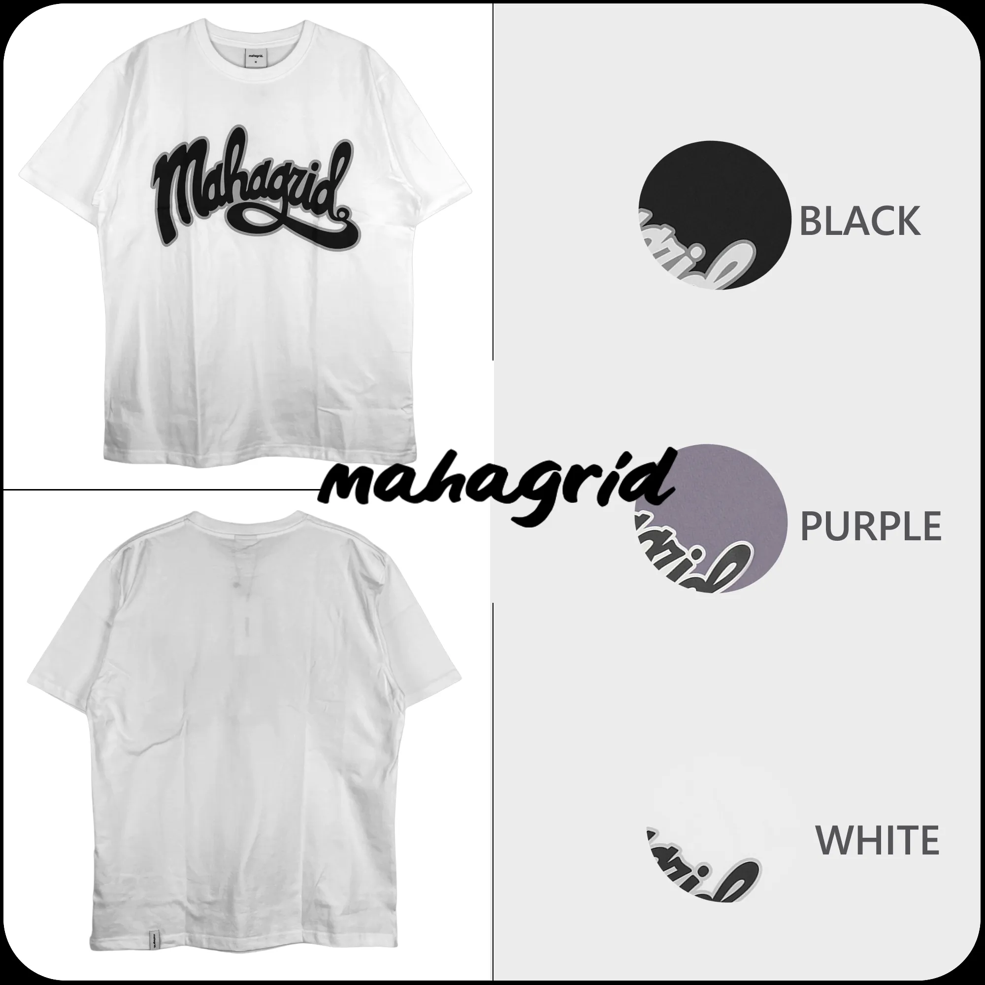 mahagrid  |Unisex Street Style Cotton Logo T-Shirts