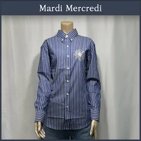 Mardi Mercredi  |Street Style Logo Shirts & Blouses