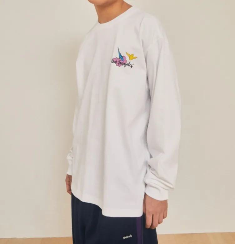 Mark Gonzales  |[MARK GONZALES] ★  MG CLOUD GRAPHIC L/S T-SHIRT