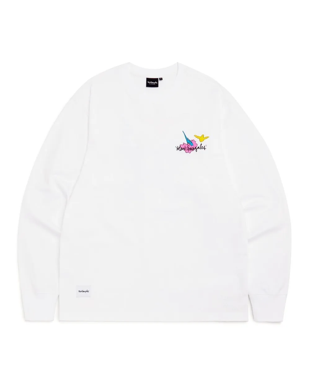 Mark Gonzales  |[MARK GONZALES] ★  MG CLOUD GRAPHIC L/S T-SHIRT