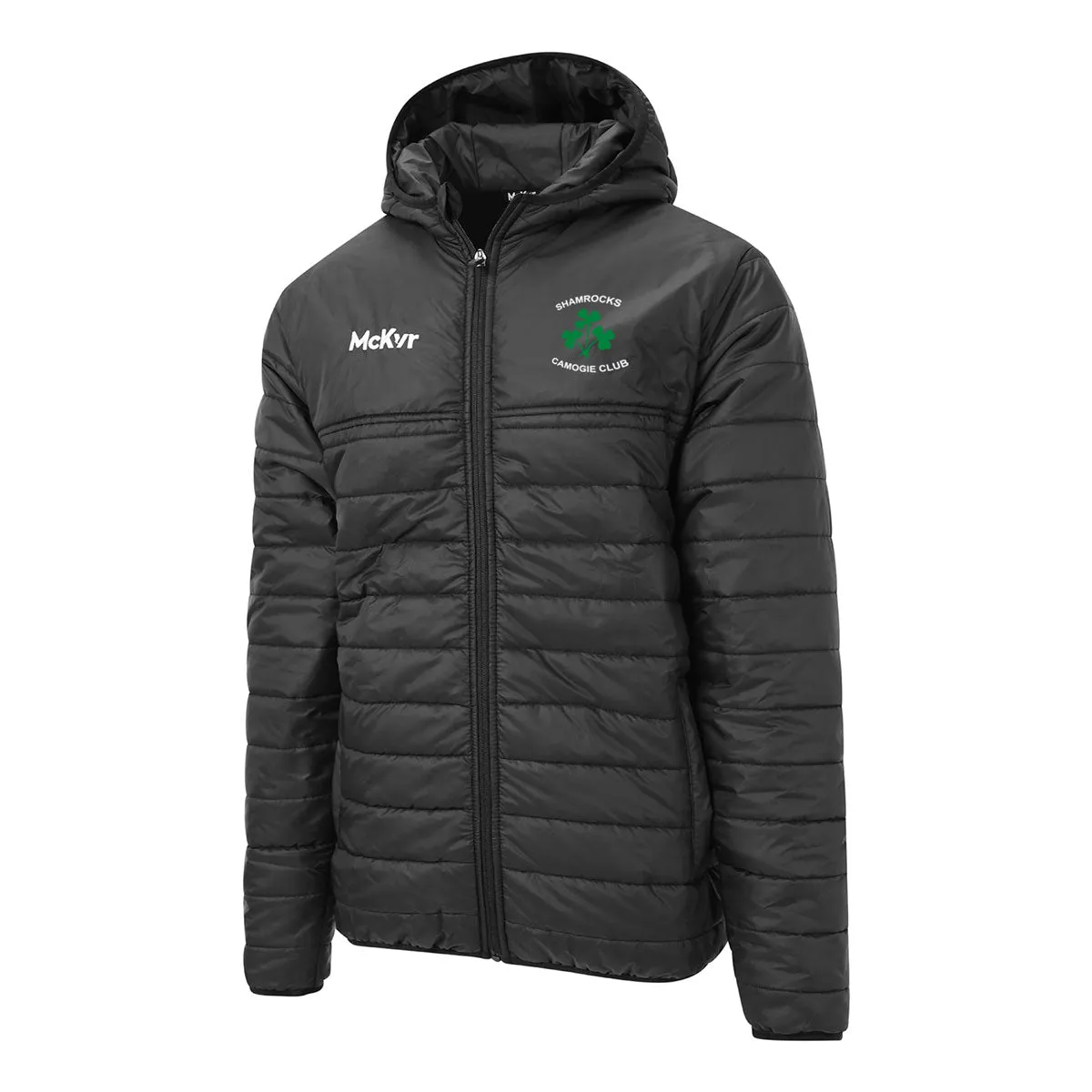 Mc Keever Shamrocks Camogie - Galway Core 22 Puffa Jacket - Youth - Black