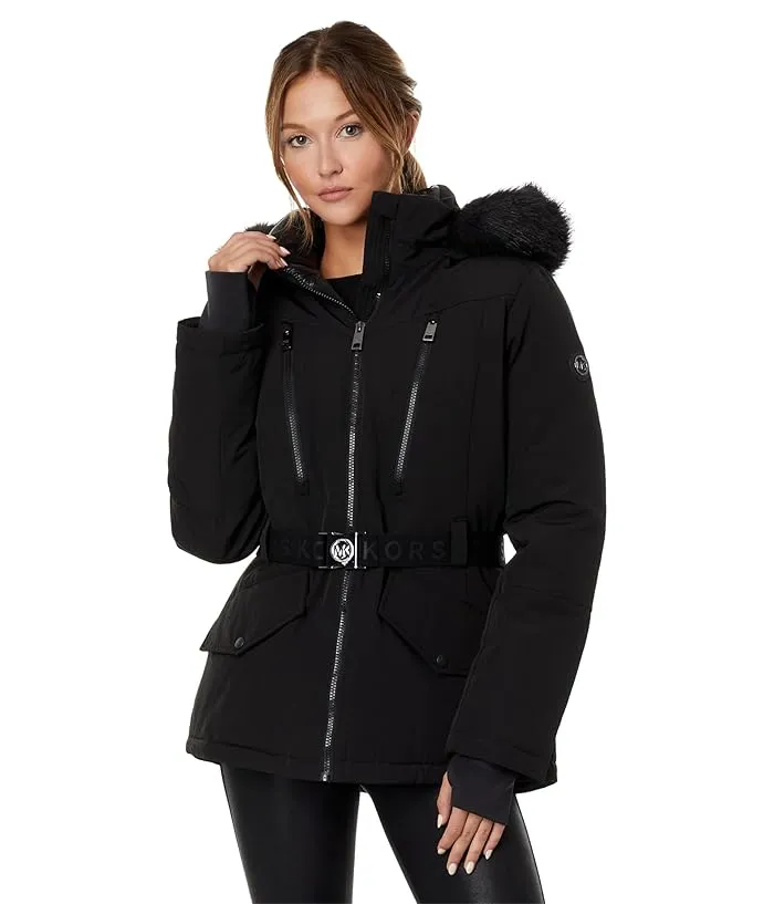 MICHAEL Michael Kors Belted Active Coat A422905C67