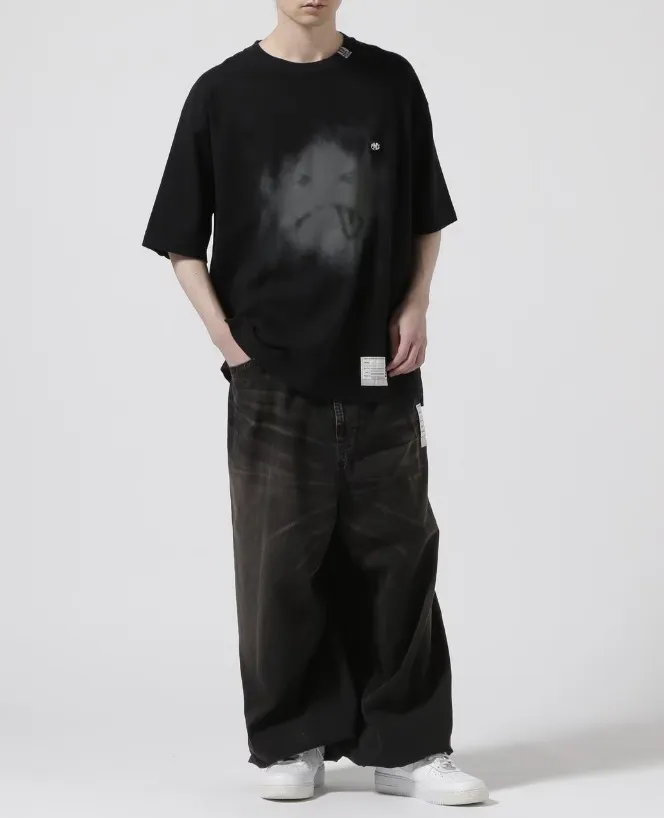 MIHARAYASUHIRO  |Unisex Street Style Plain Cotton Short Sleeves T-Shirts