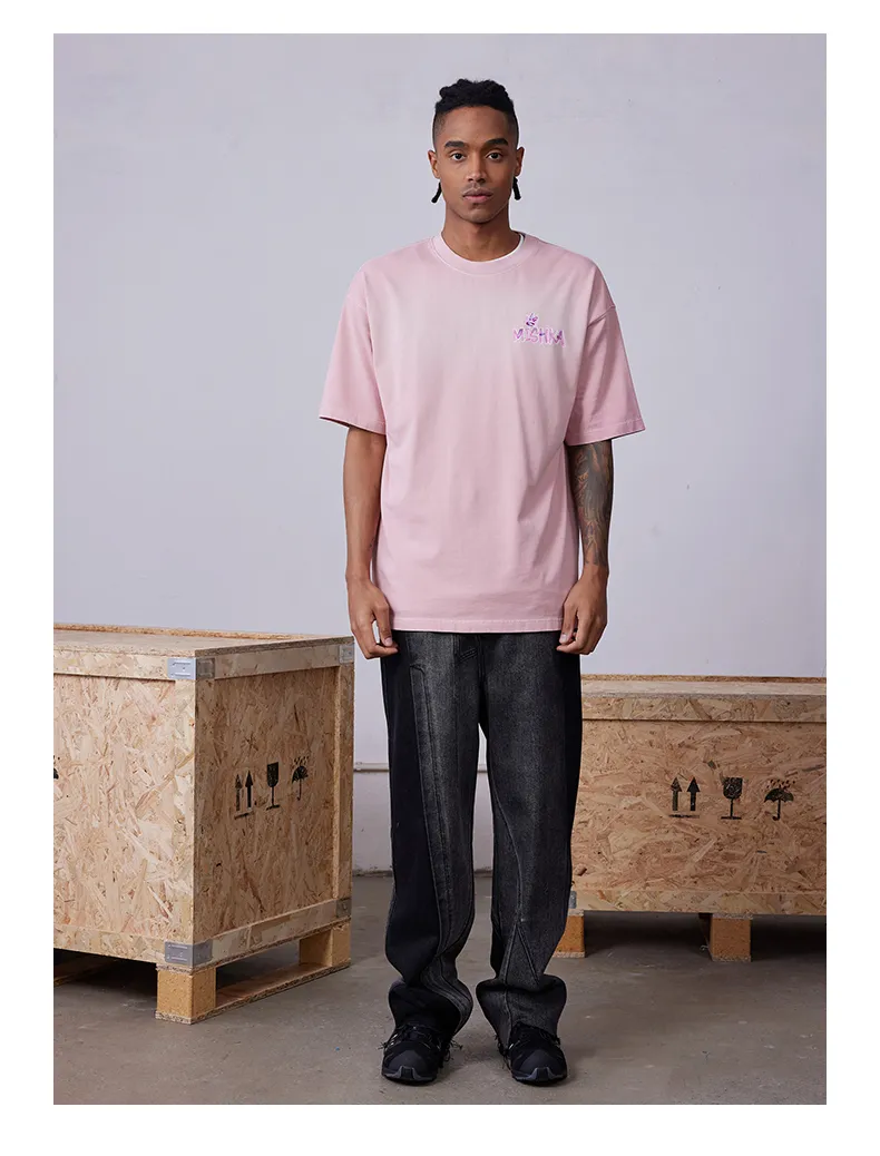 MISHKA  |Street Style Cotton Short Sleeves T-Shirts