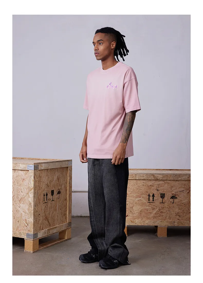 MISHKA  |Street Style Cotton Short Sleeves T-Shirts