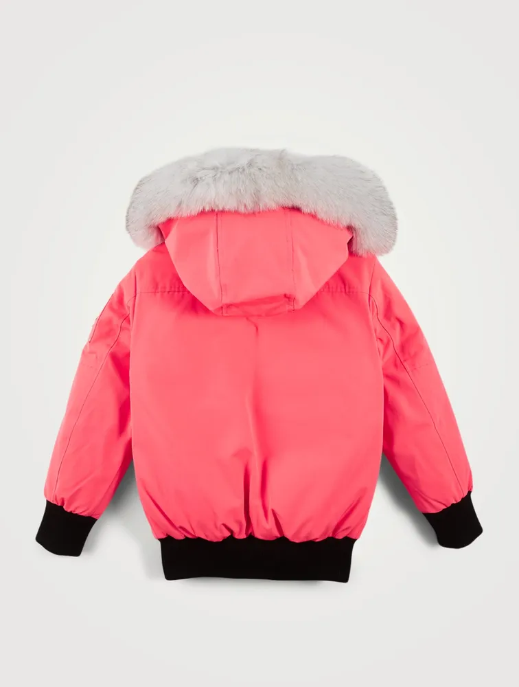 MOOSE KNUCKLES Girls Bomber Jacket