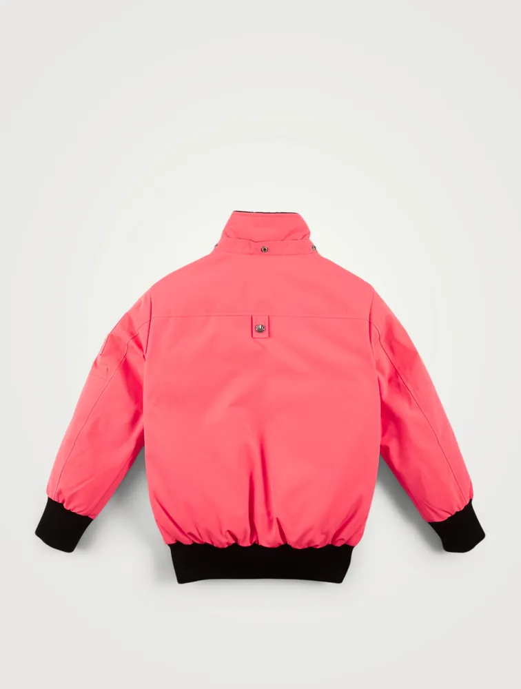 MOOSE KNUCKLES Girls Bomber Jacket