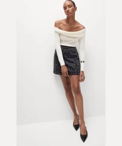 M&S Collection Womens M&S Collection Embellished Mini A-Line Skirt