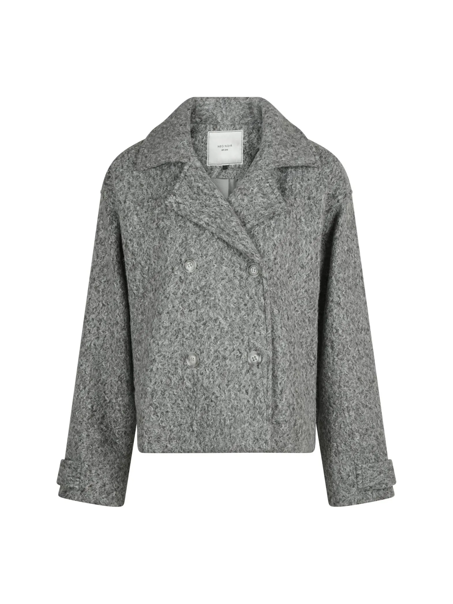 NEO NOIR JACKET SANDRA SOFT GREY MELANGE