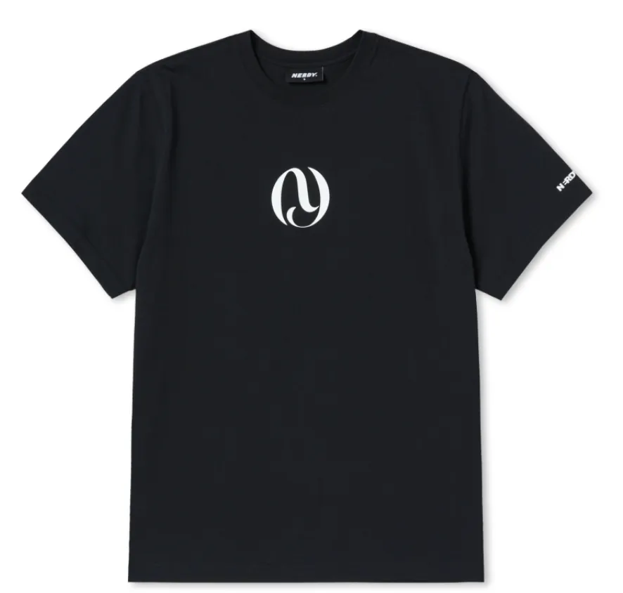 NERDY  |Unisex Street Style Cotton Logo T-Shirts