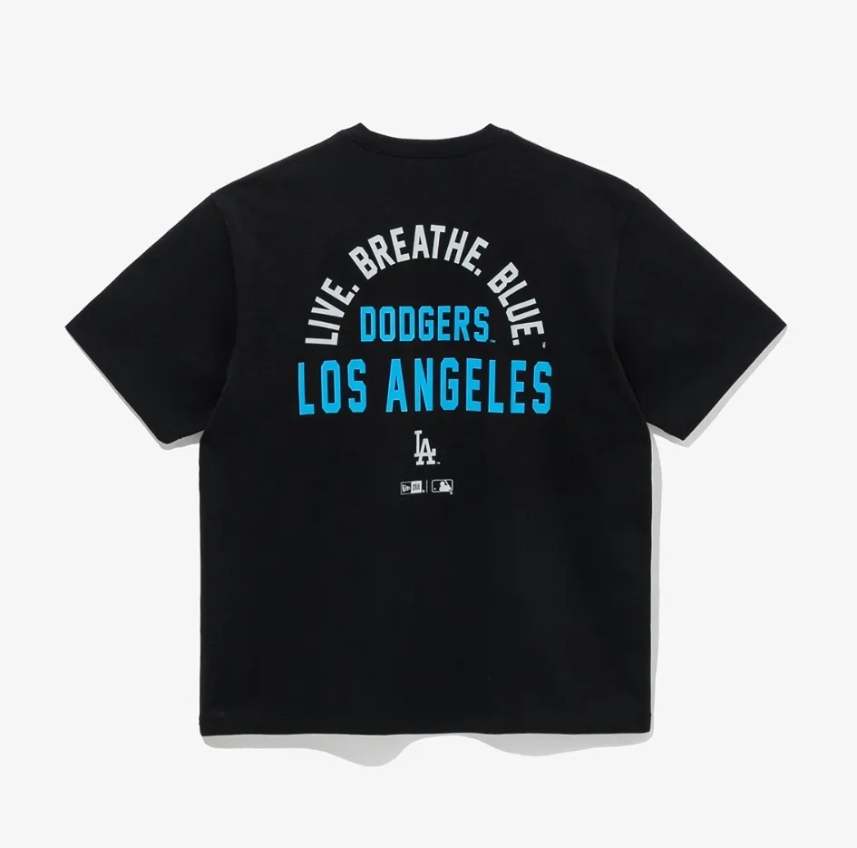 New Era  |Unisex Street Style Short Sleeves Oversized Logo T-Shirts