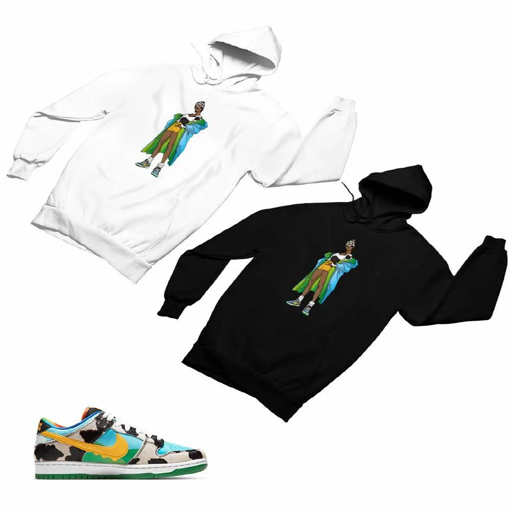 Nike Dunk Ben Jerry’s Matching Custom Designed Hoodies ND 1-2-1