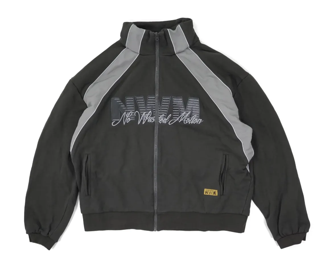 No Wasted Motion 'Terry Nylon' Track Jacket