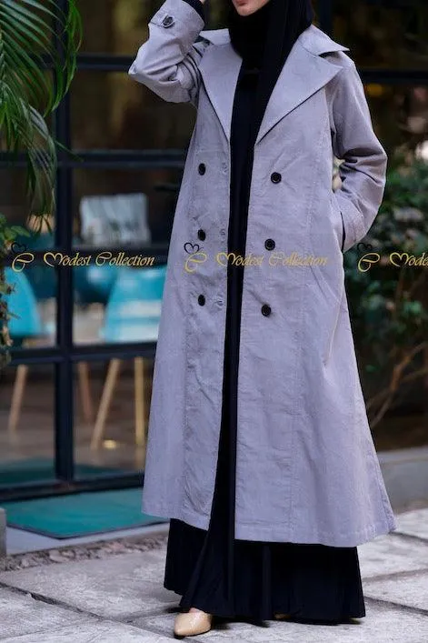 Noor Coat Ash