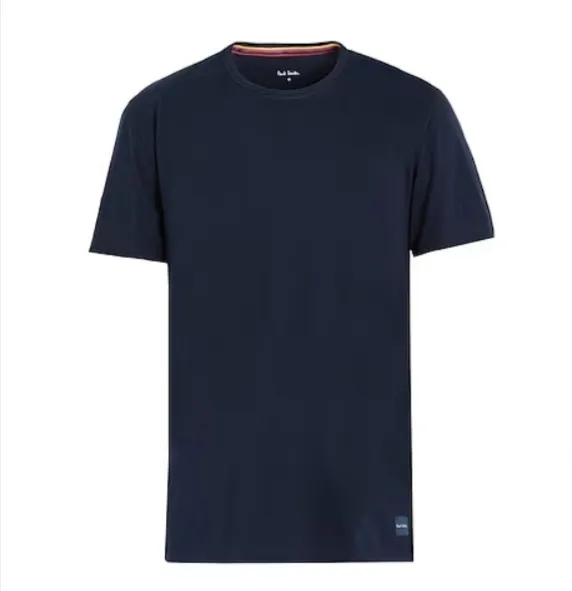 Paul Smith  |U-Neck Plain Short Sleeves Logo T-Shirts