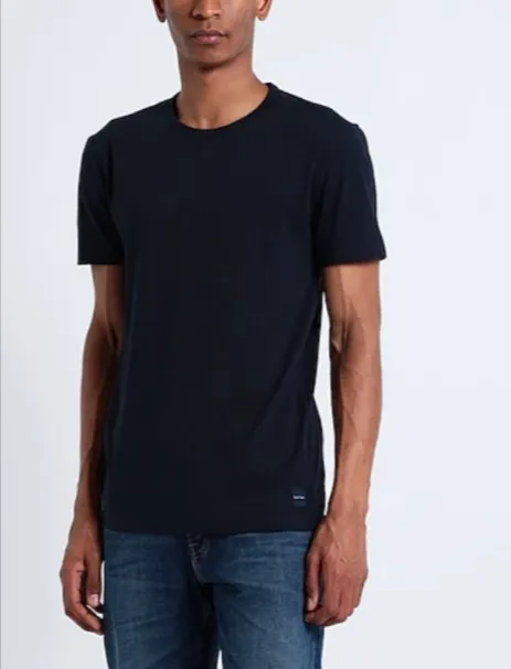 Paul Smith  |U-Neck Plain Short Sleeves Logo T-Shirts