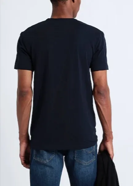 Paul Smith  |U-Neck Plain Short Sleeves Logo T-Shirts