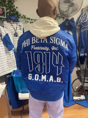 Phi Beta Sigma Bomber Jacket