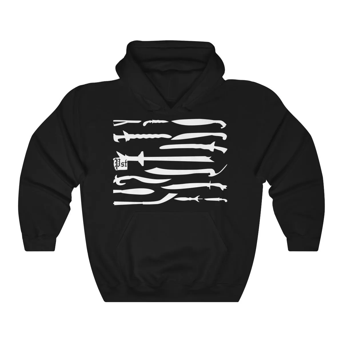 Pi Swords Unisex Heavy Blend Hooded Sweatshirt