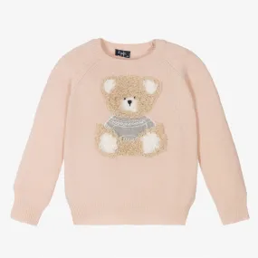 Pink Wool Teddy Sweater