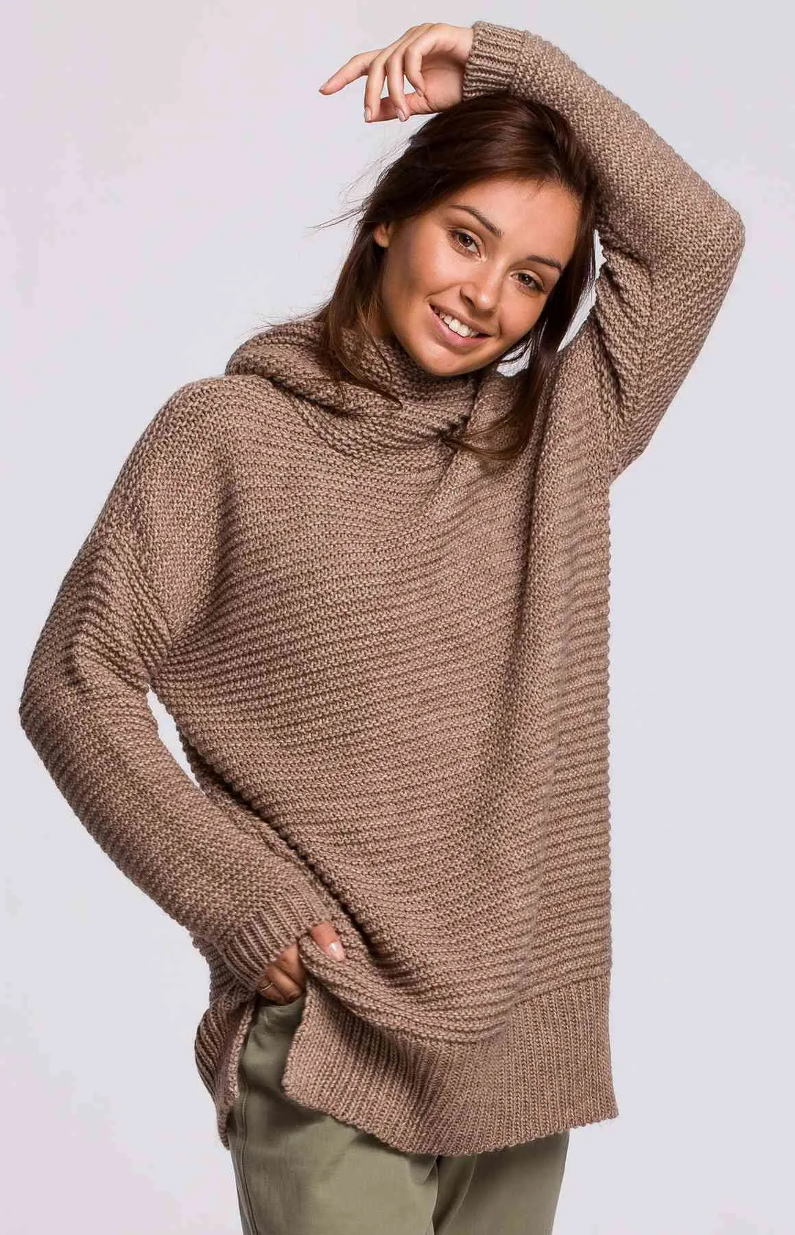 Pull oversize cappuccino