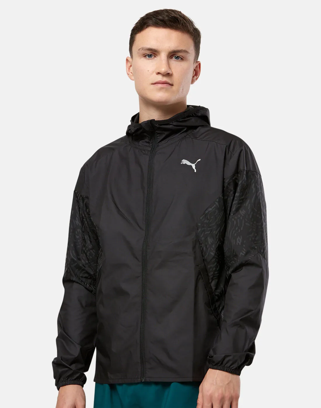 Puma Mens Refective Print Jacket