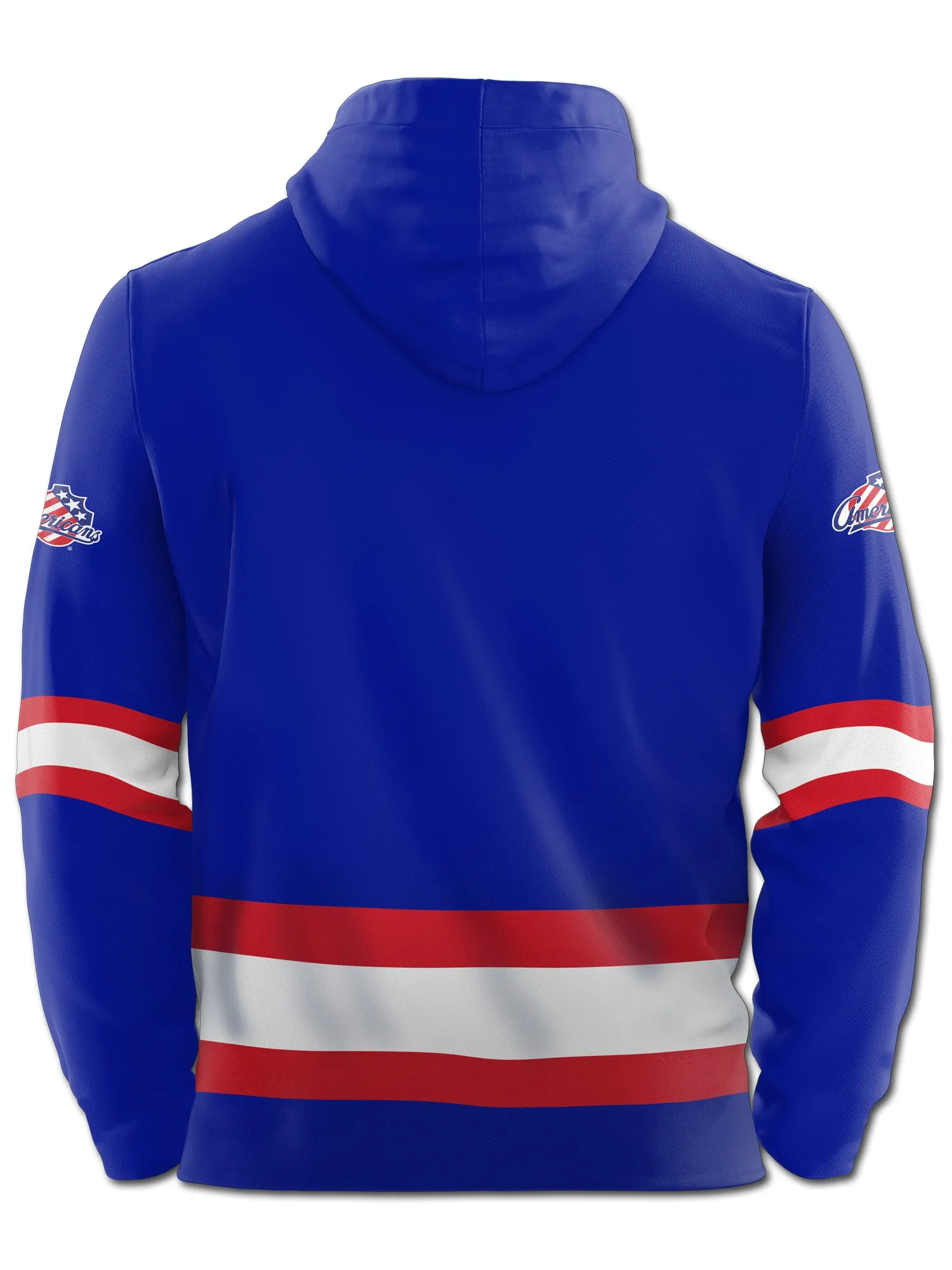 Rochester Americans Blue Hockey Hoodie