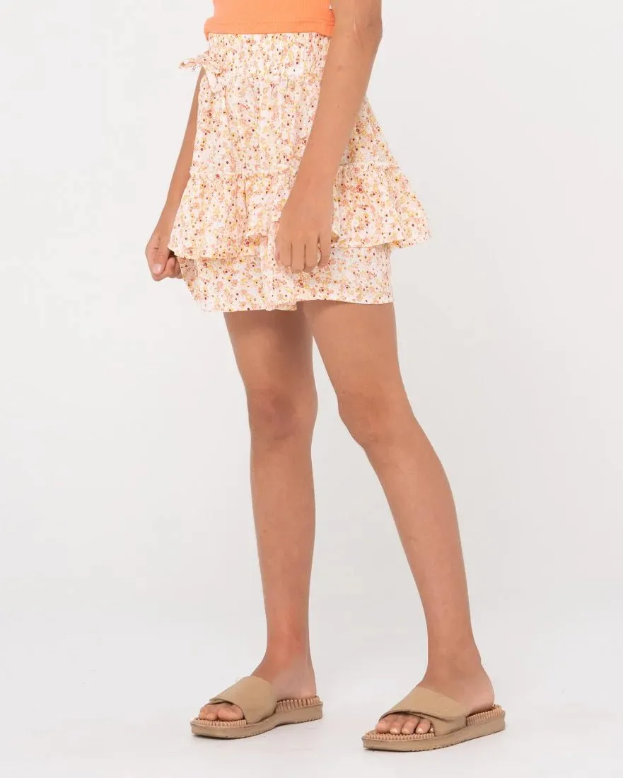 Rusty Flower Garden Skirt Girls