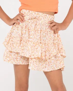 Rusty Flower Garden Skirt Girls